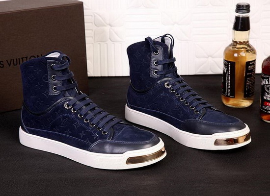 LV High-Top Fashion Men Shoes--064